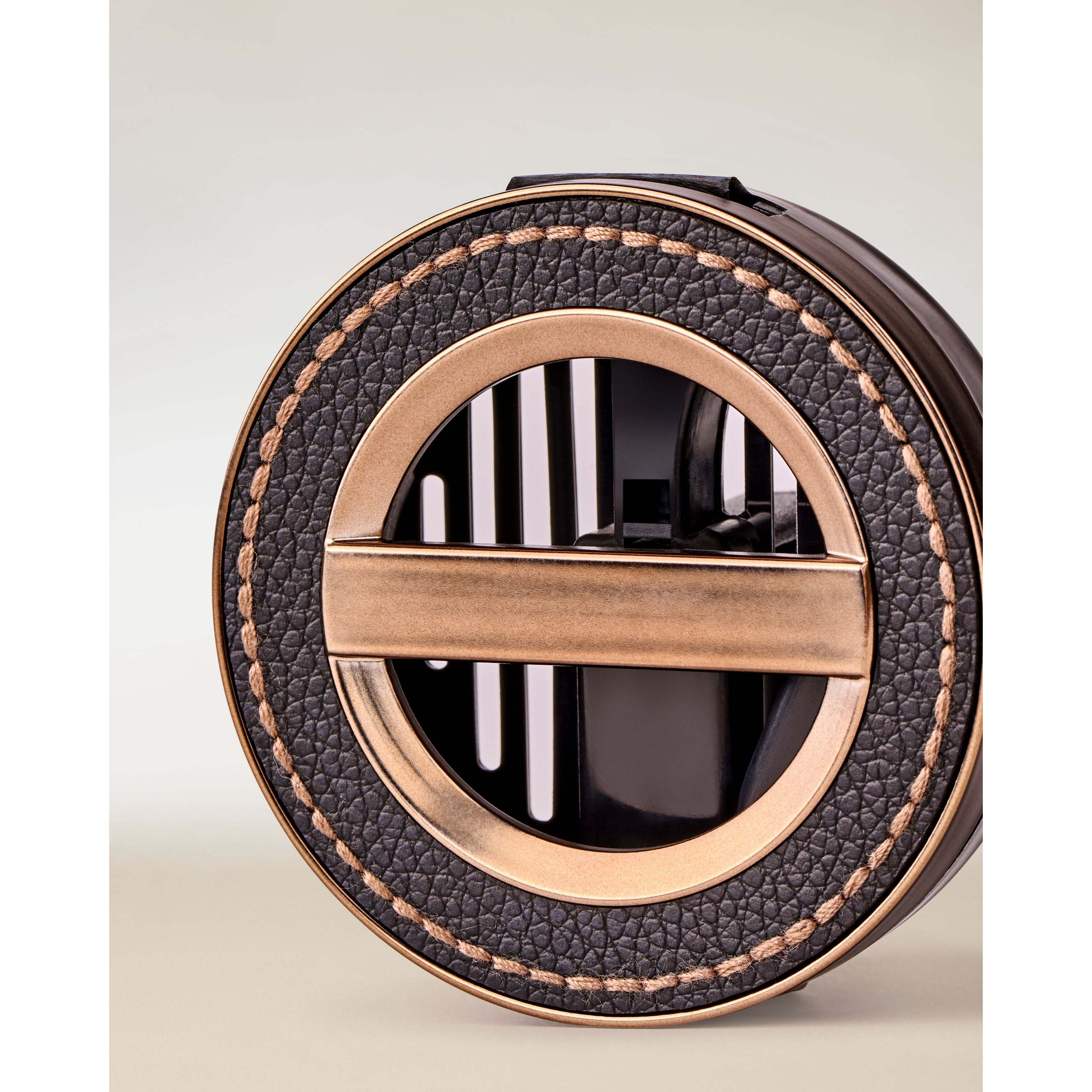 Leather Stitched Car Fragrance Holder - Image 2