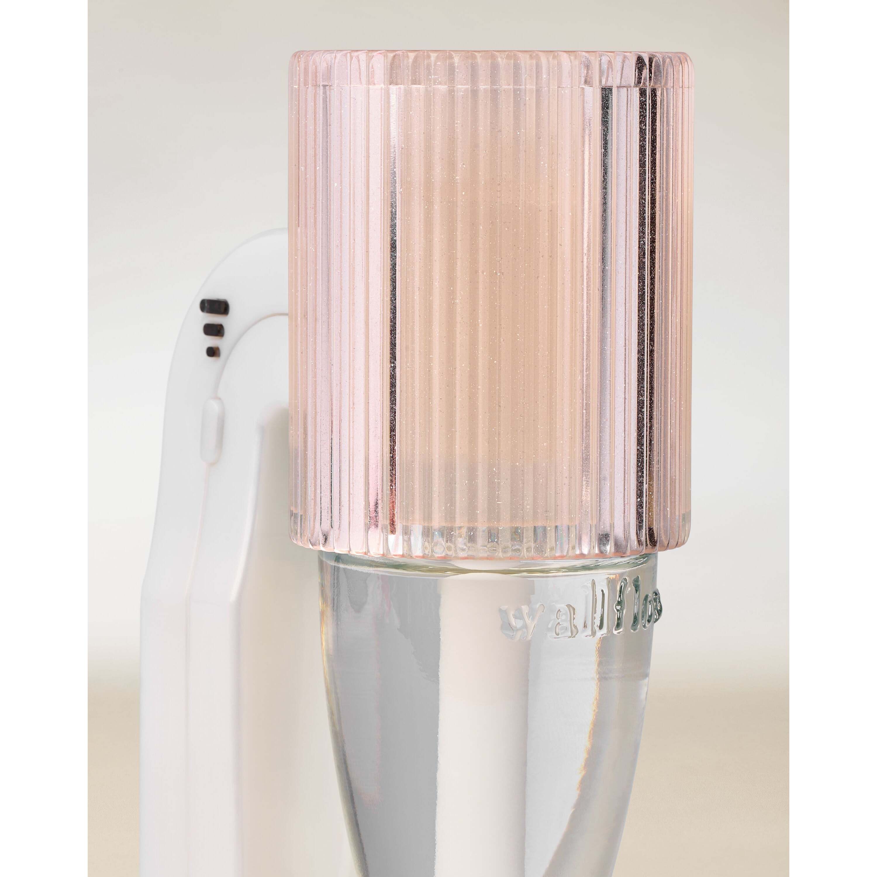 Champagne Sparkly Fluted Scent Control Nightlight Wallflowers Fragrance Plug - Image 2