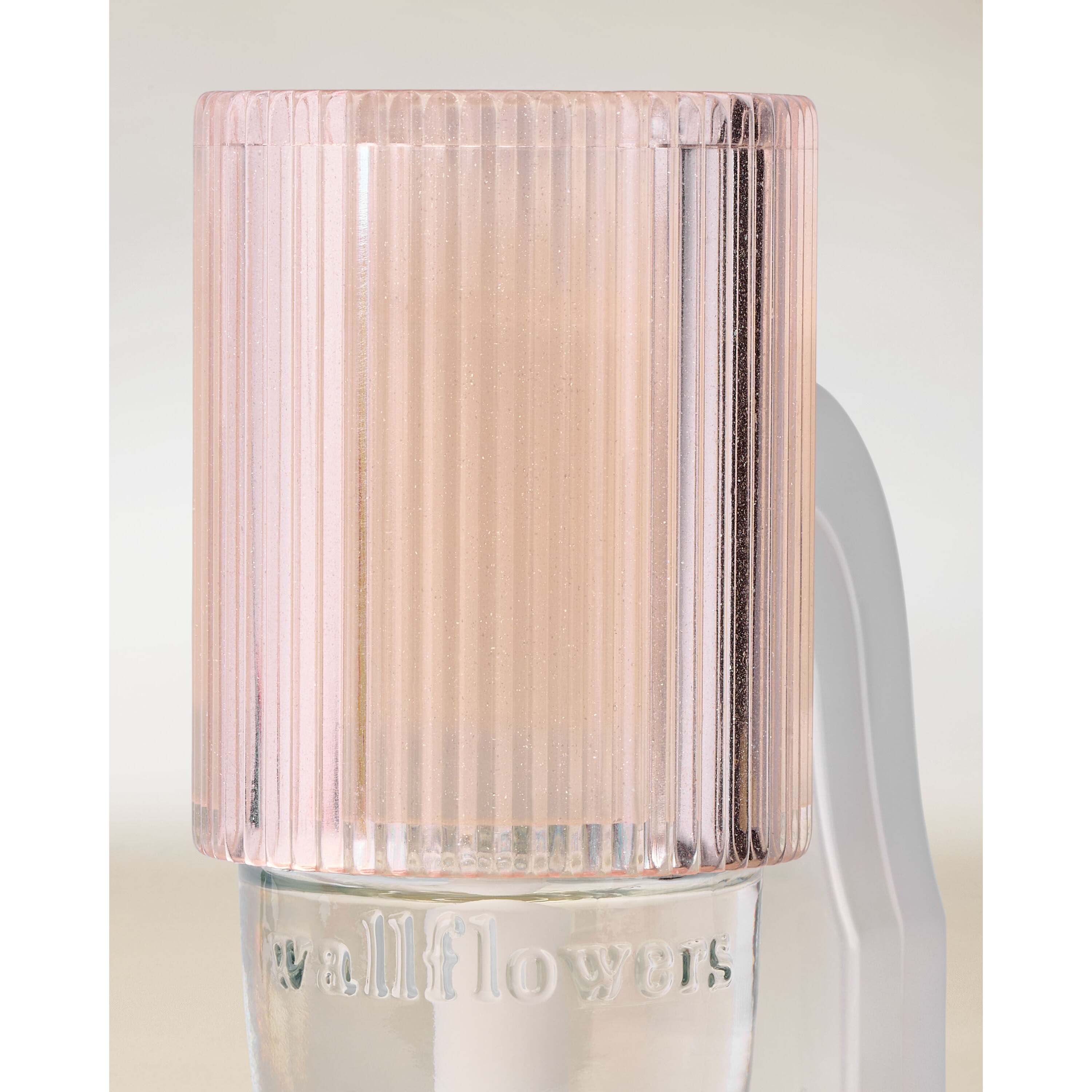 Champagne Sparkly Fluted Scent Control Nightlight Wallflowers Fragrance Plug - Image 3