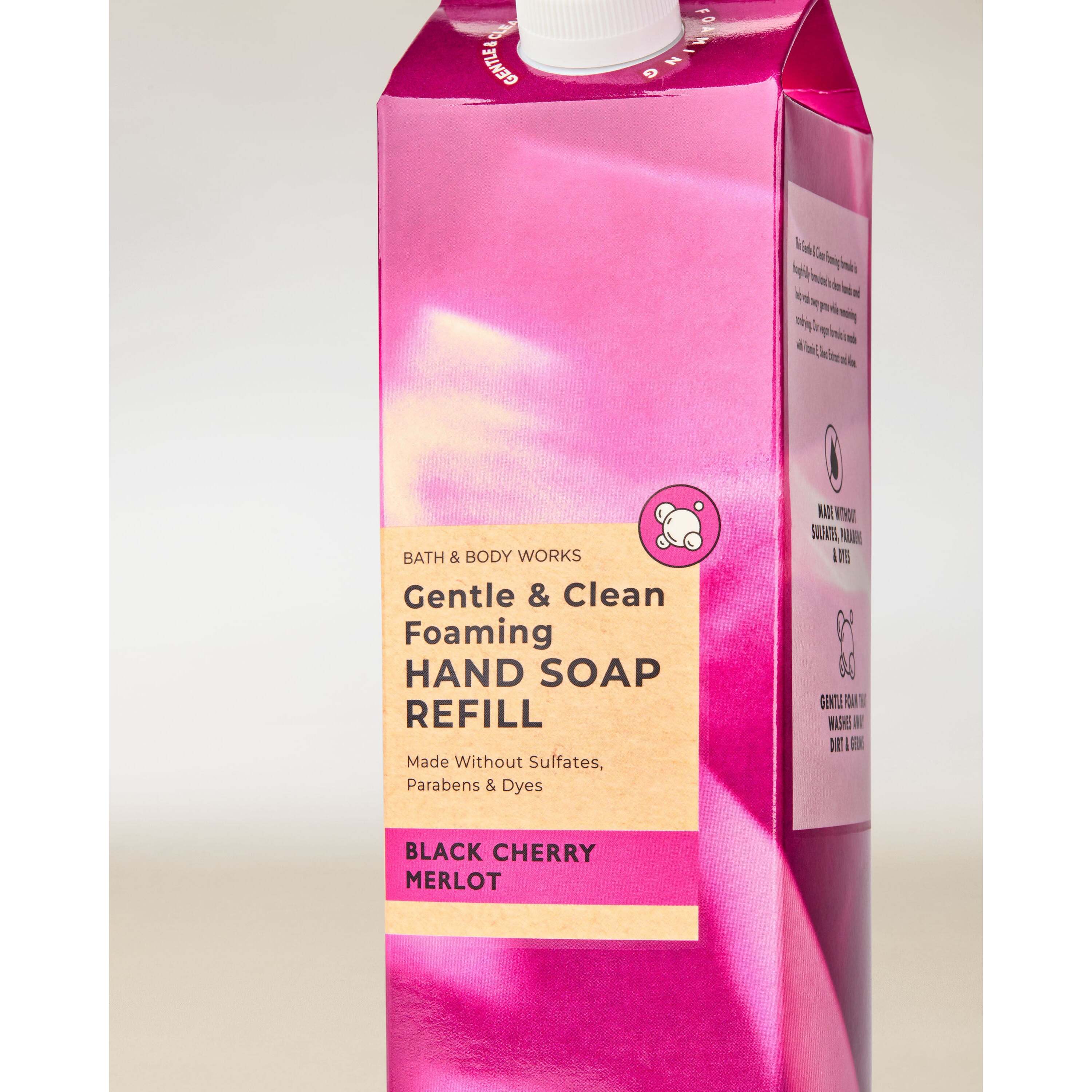 Black Cherry Merlot Gentle & Clean Foaming Refill - Image 2
