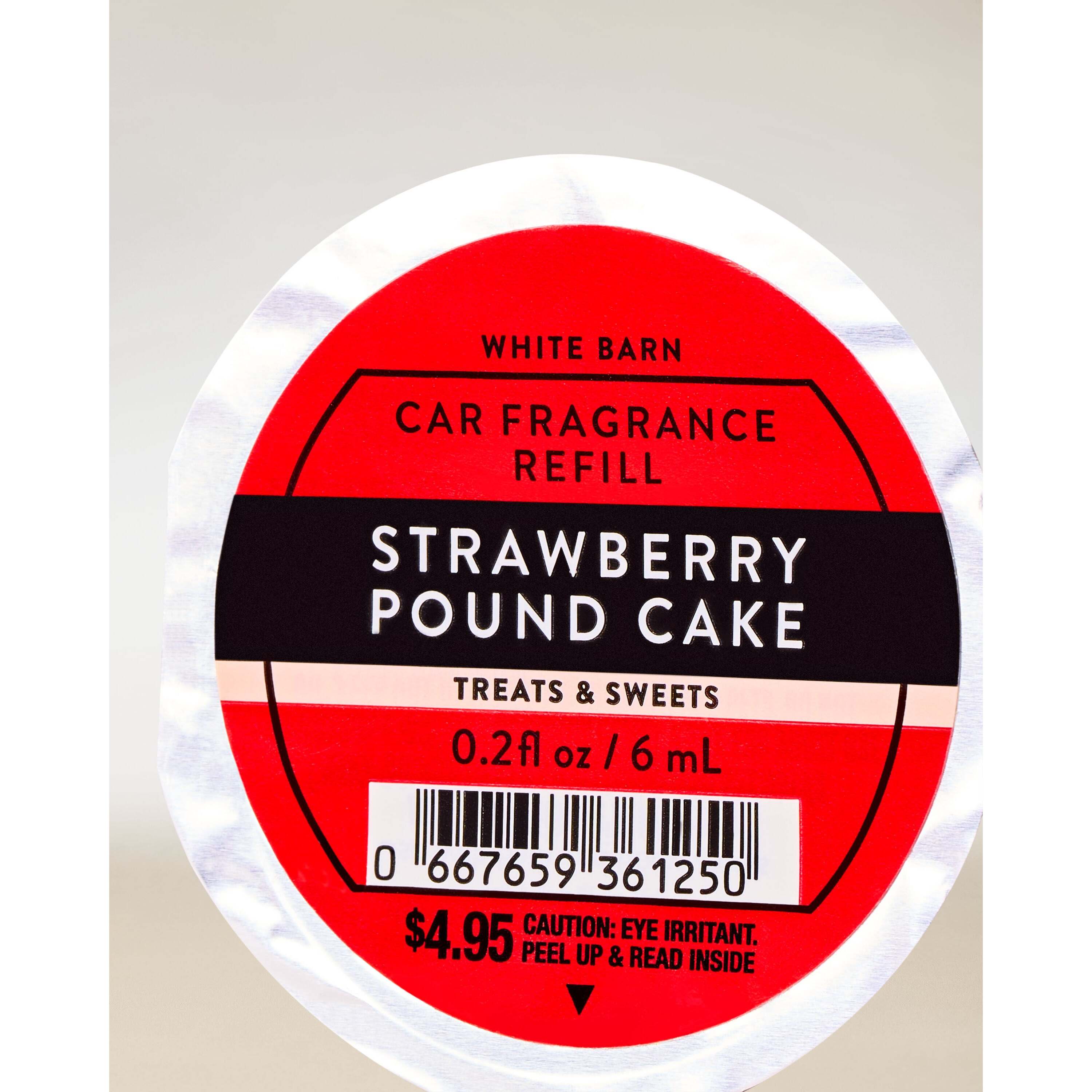 Strawberry Pound Cake Car Fragrance Refill - Image 2