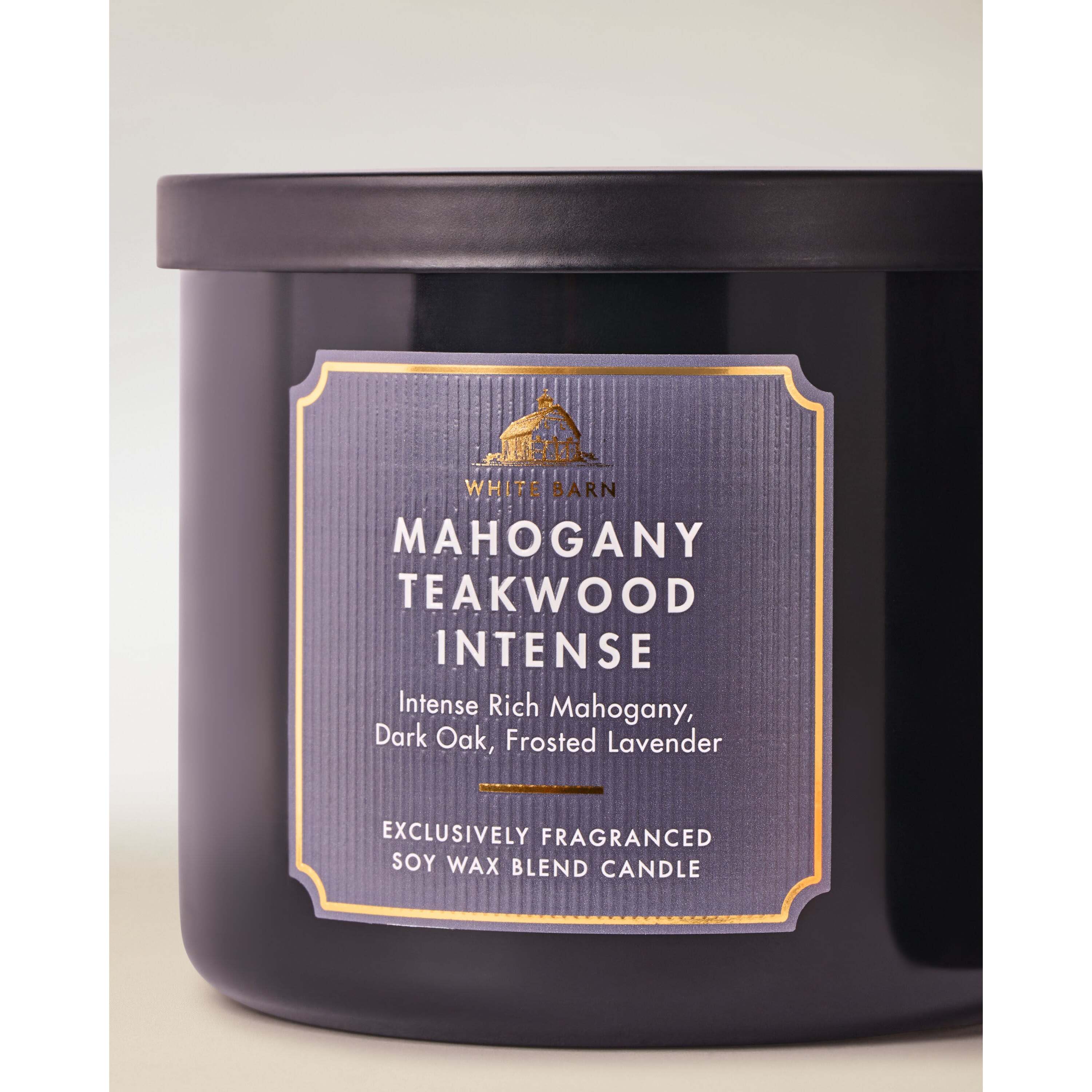 Mahogany Teakwood Intense 3-Wick Candle - Image 2