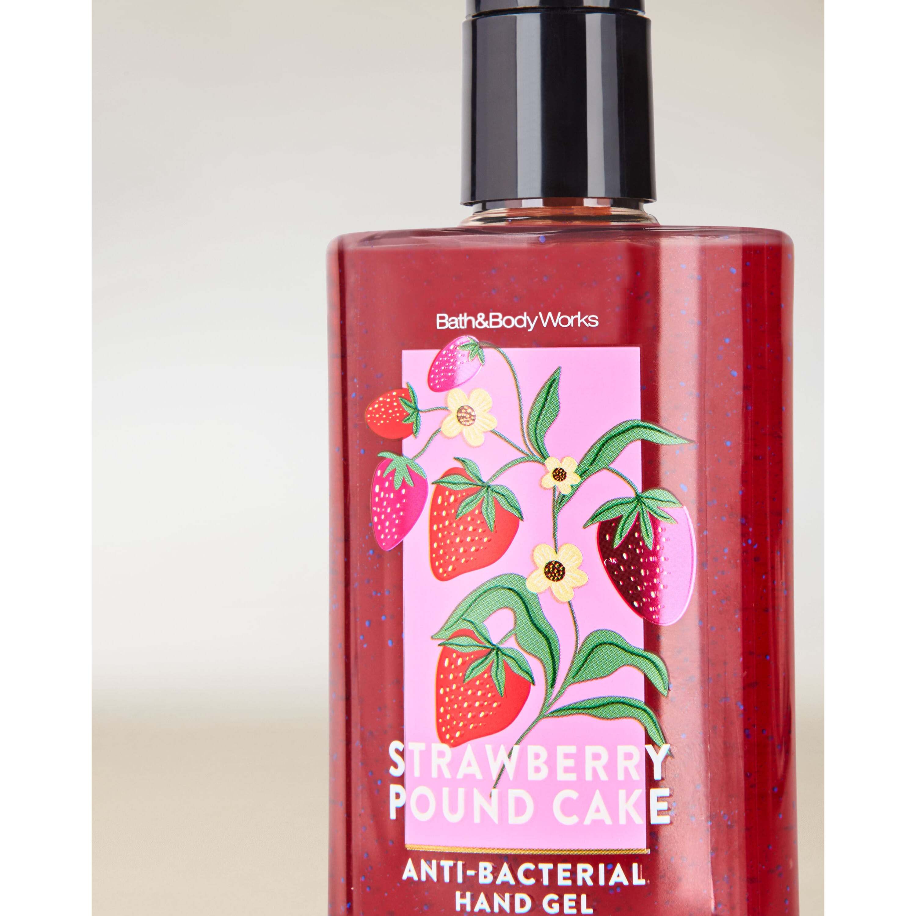 Strawberry Pound Cake Hand Sanitizer With Pump - Image 2