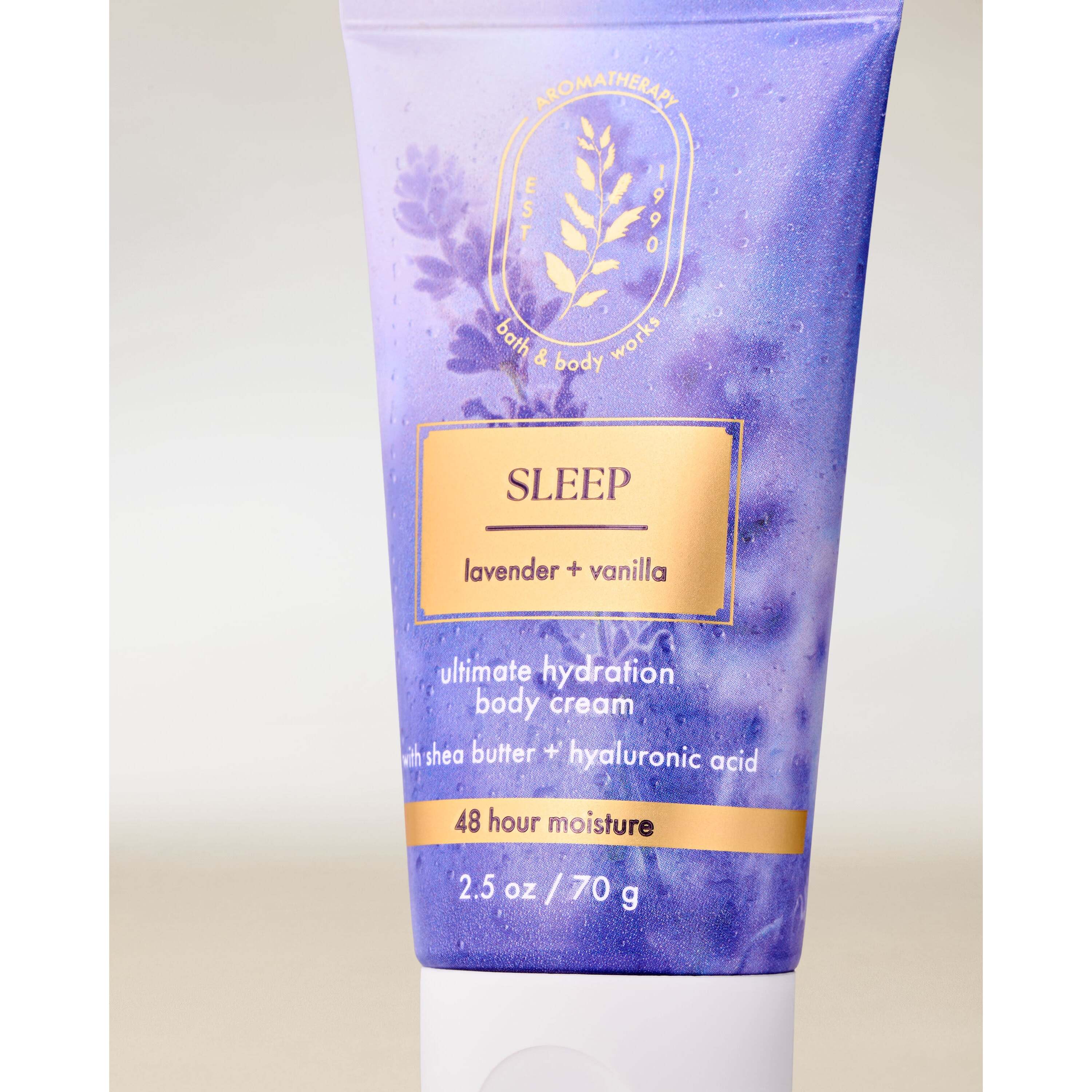 Lavender Vanilla Travel Size Ultimate Hydration Body Cream - Image 2