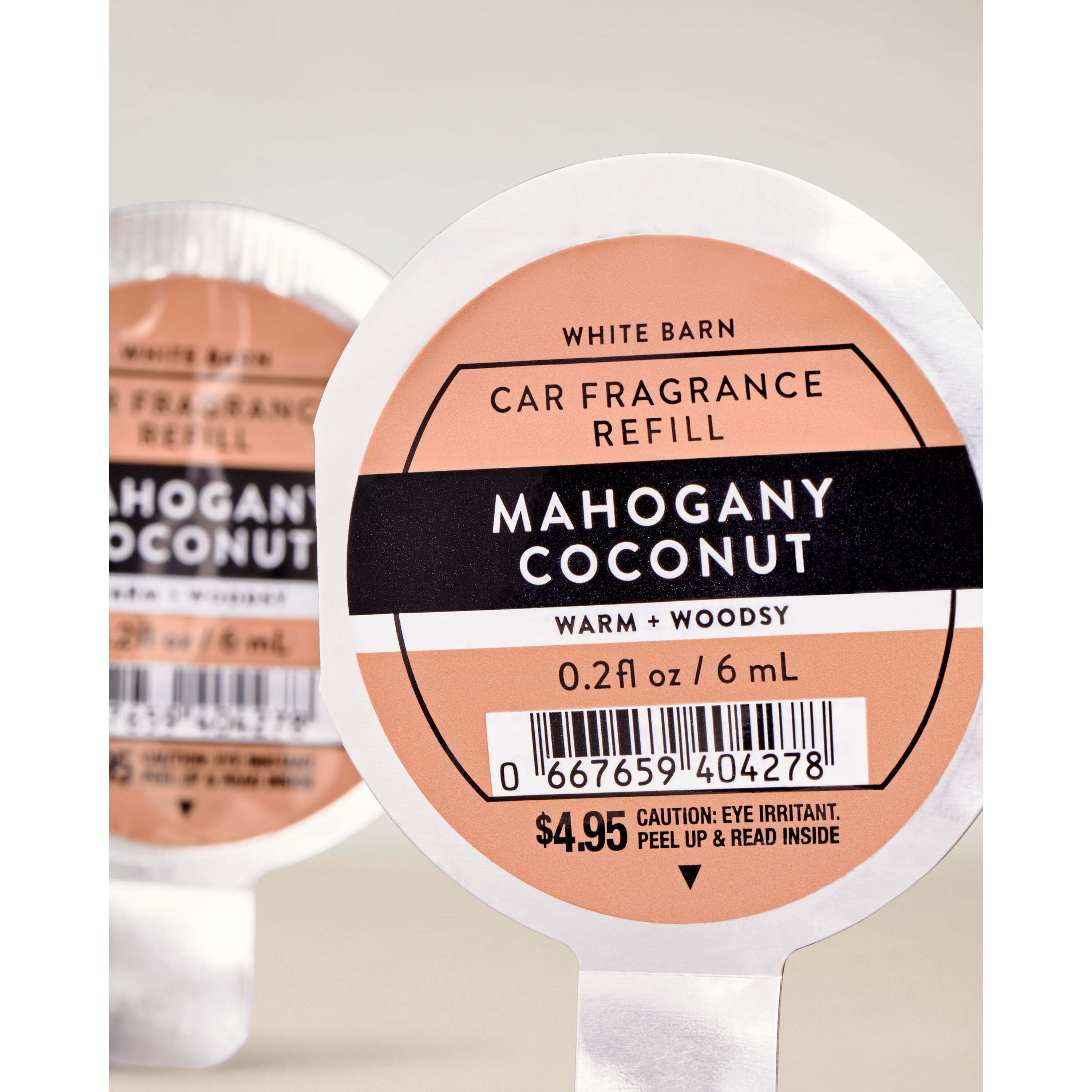 Mahogany Coconut Car Fragrance Refill - Image 2
