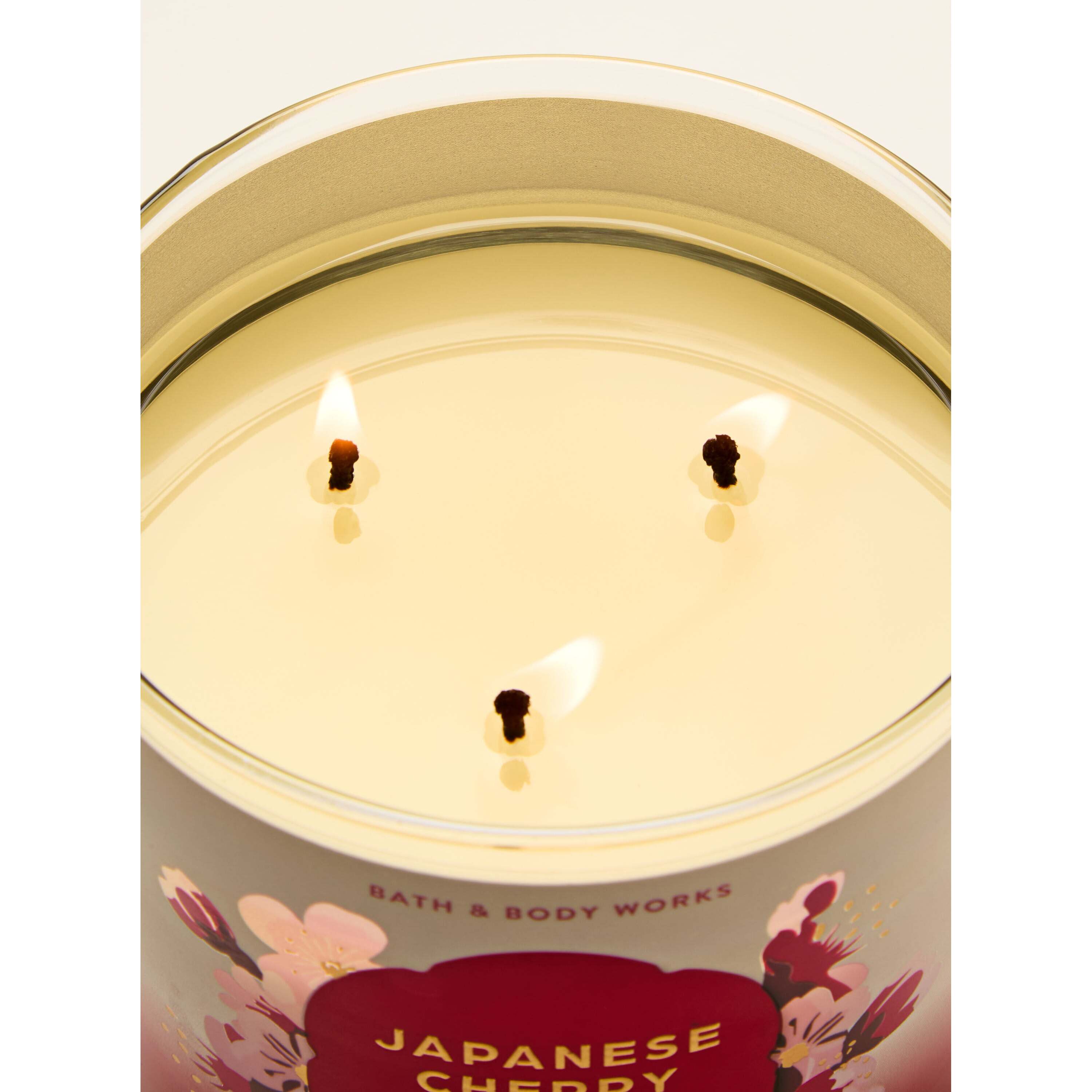 Japanese Cherry Blossom 3-Wick Candle - Image 5