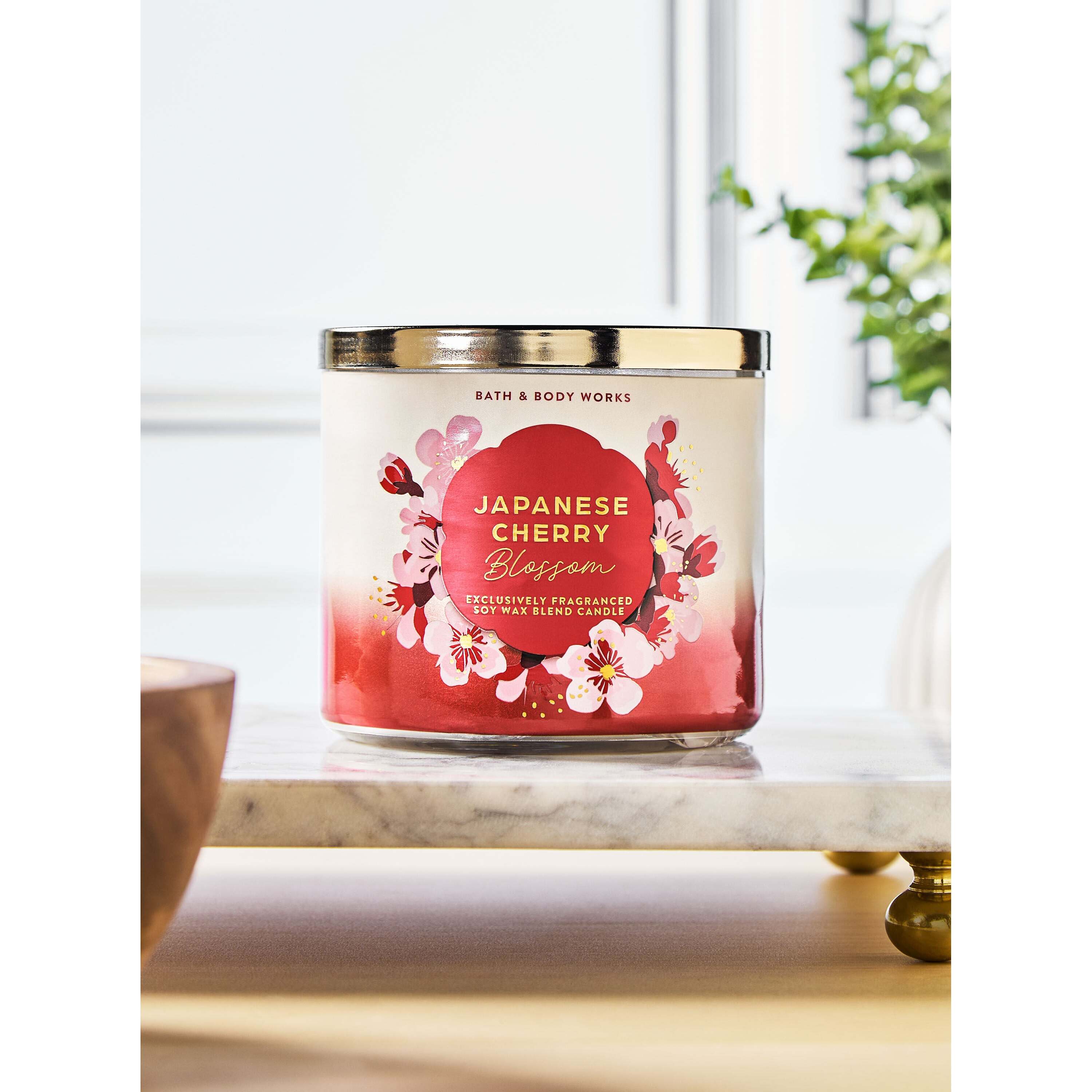 Japanese Cherry Blossom 3-Wick Candle - Image 6