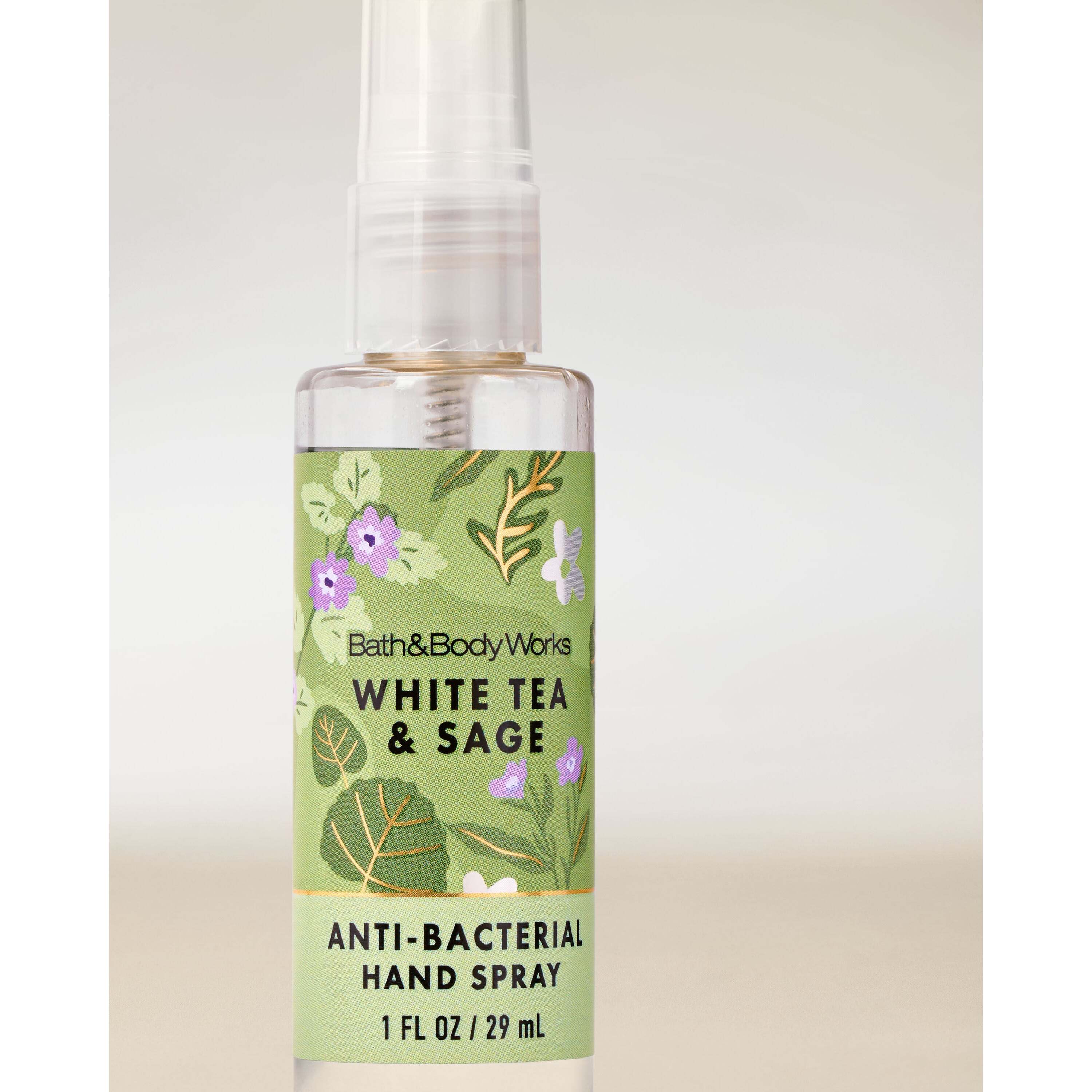 White Tea & Sage Hand Sanitizer Spray - Image 2