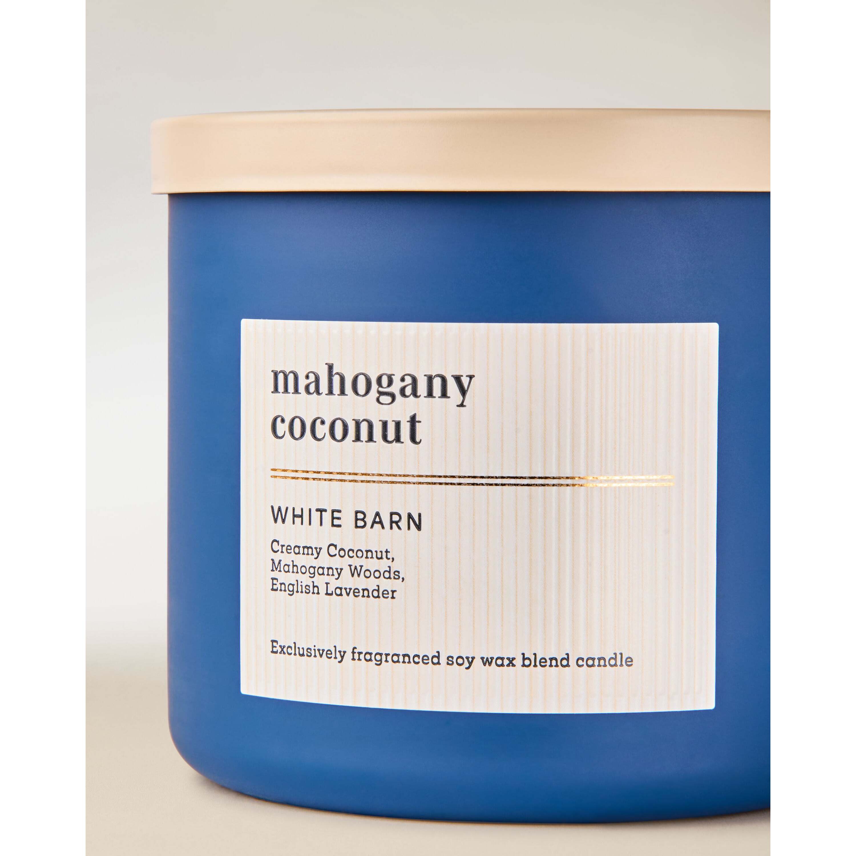 Mahogany Coconut 3-Wick Candle - Image 2