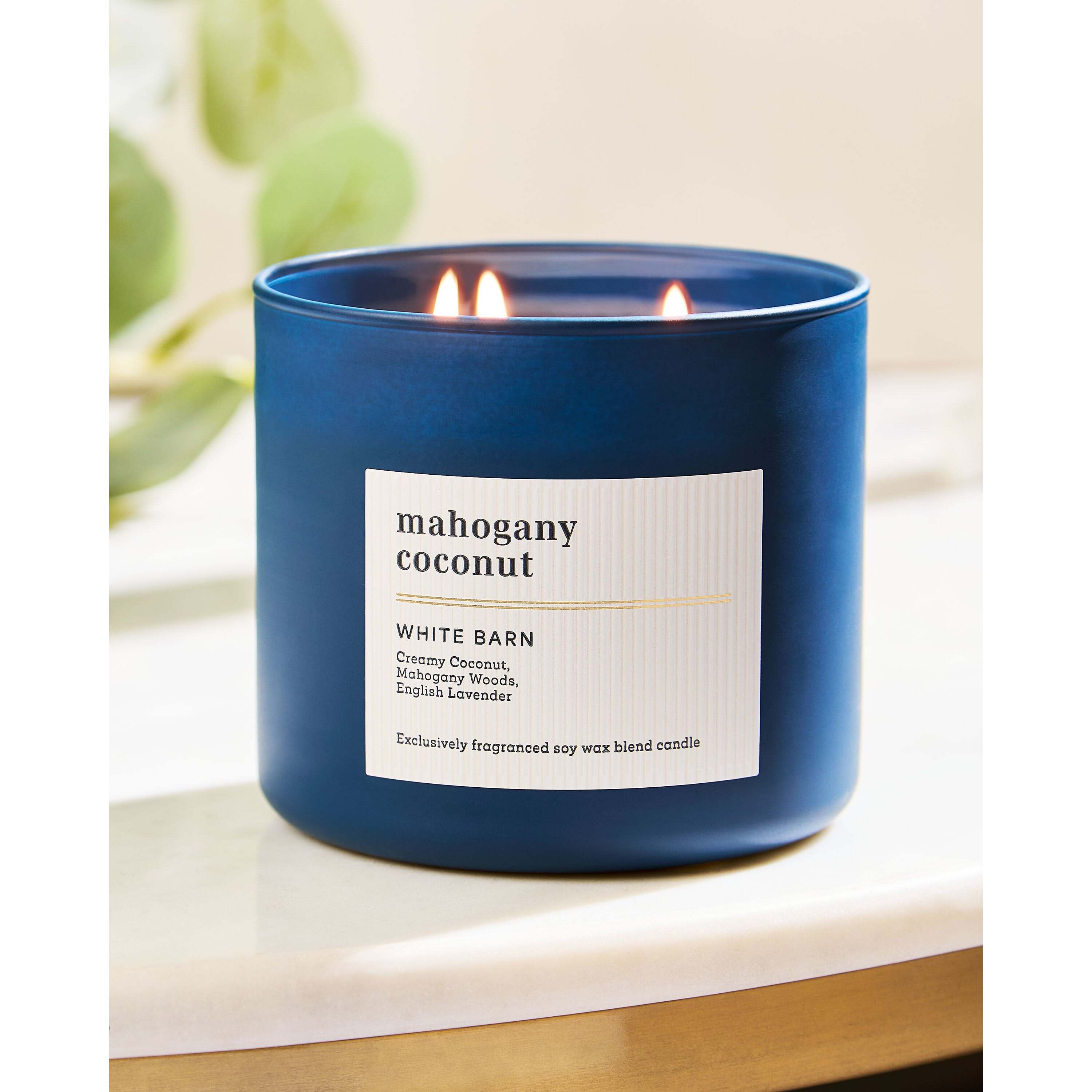 Mahogany Coconut 3-Wick Candle - Image 6