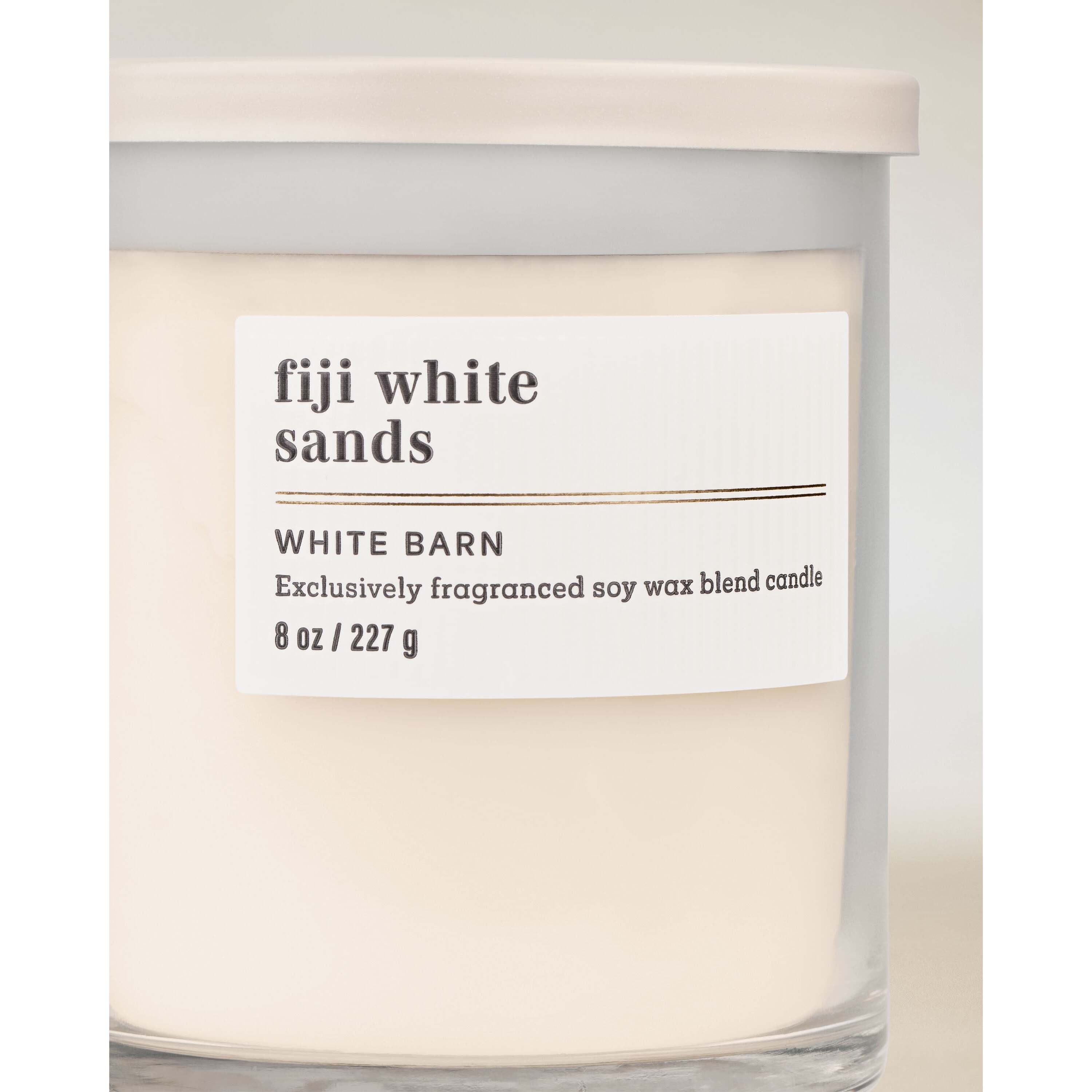 Fiji White Sands Single Wick Candle - Image 2