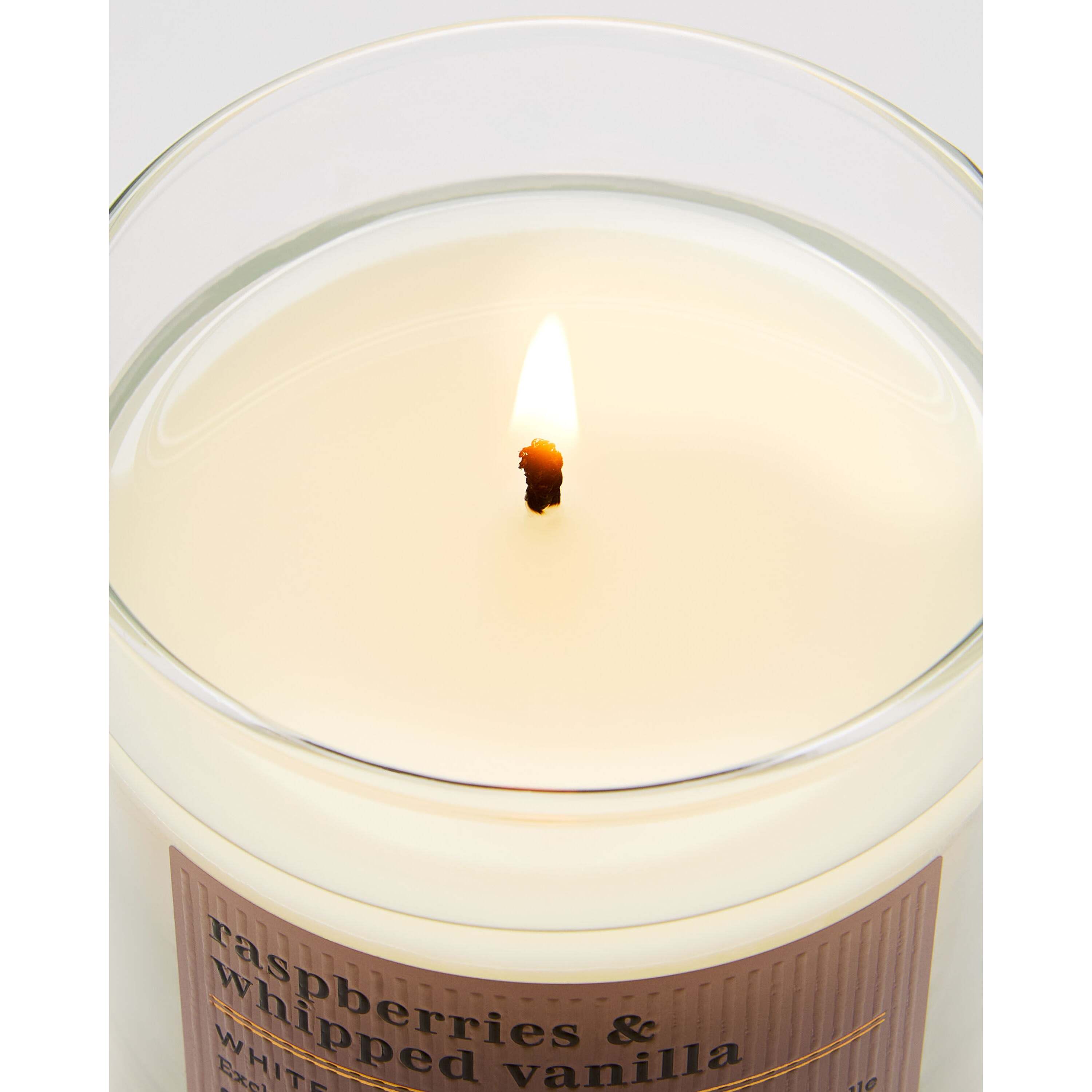 Raspberries & Whipped Vanilla Single Wick Candle - Image 5