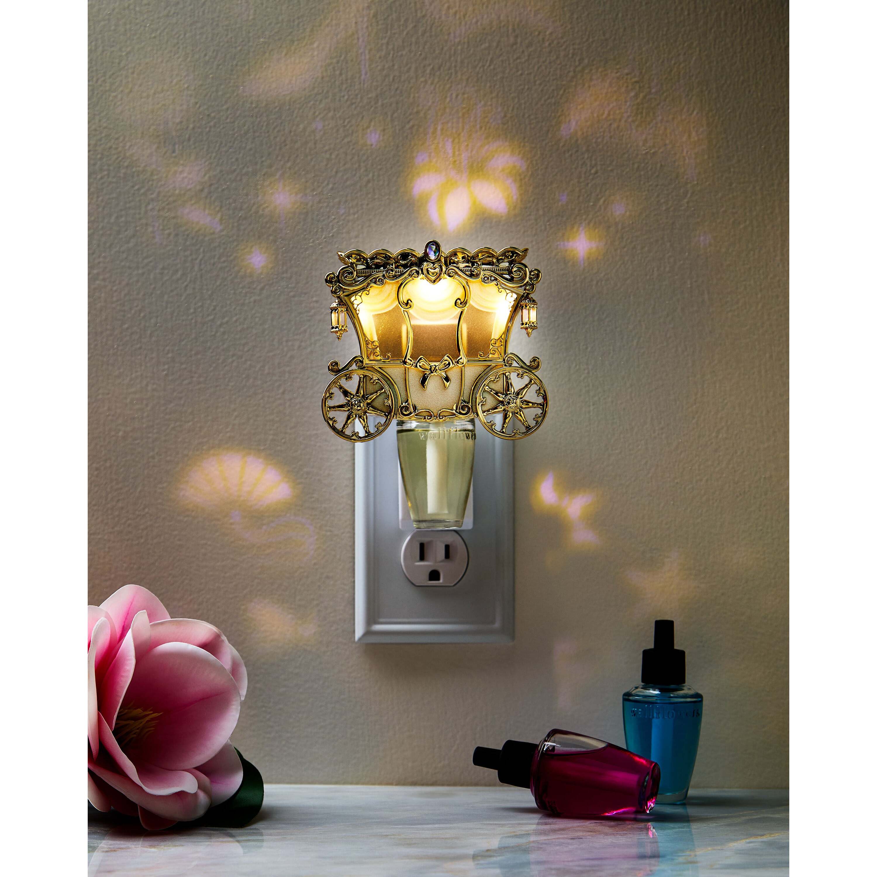 Disney Princess Carriage Projector Nightlight Wallflowers Fragrance Plug - Image 4