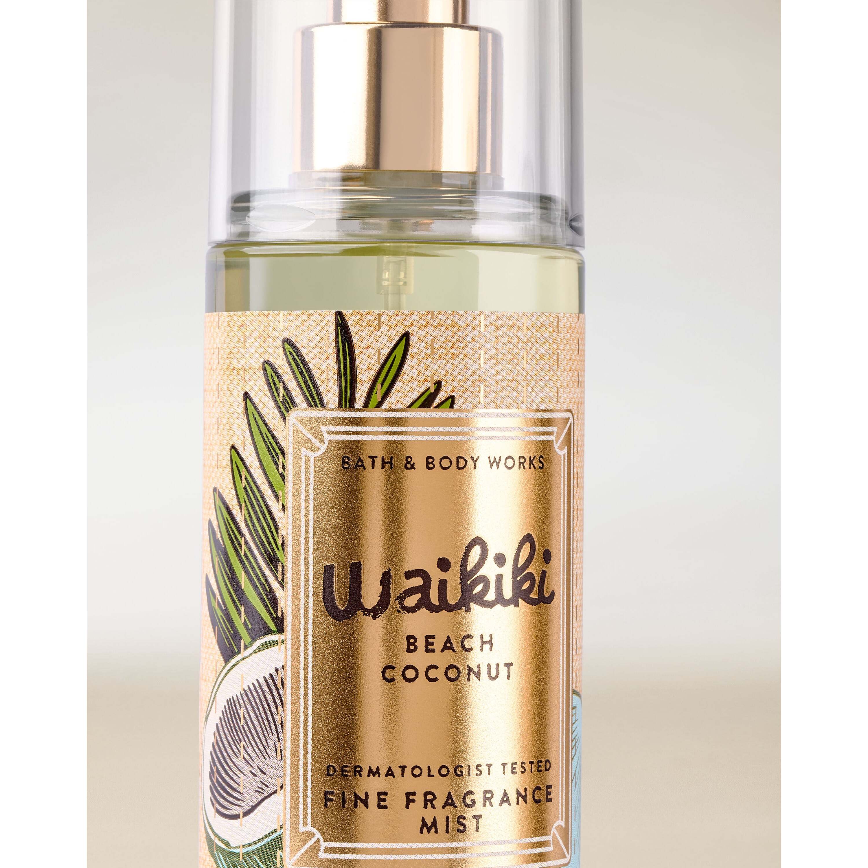 Waikiki Beach Coconut Travel Size Fine Fragrance Mist - Image 2