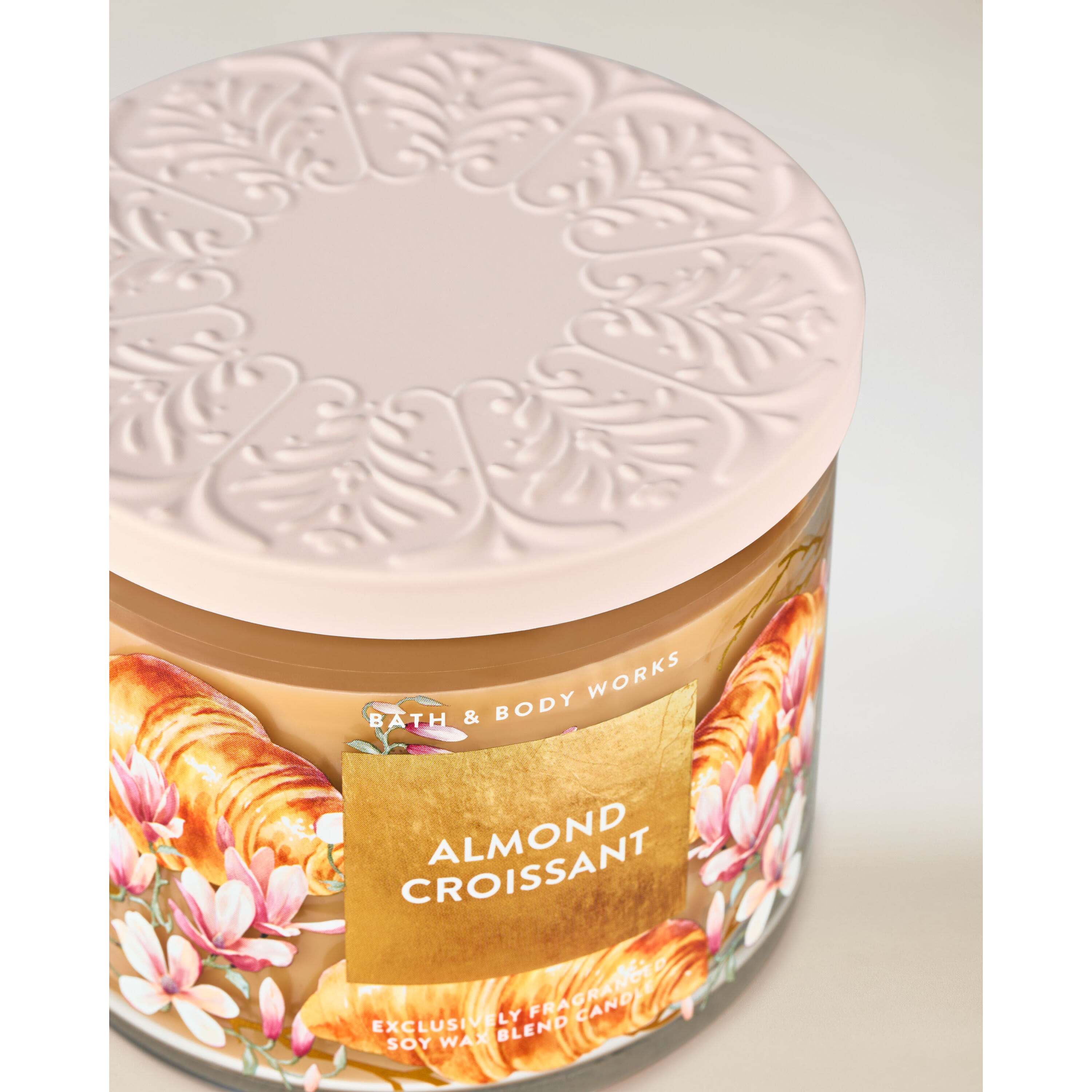 Almond Croissant 3-Wick Candle - Image 2