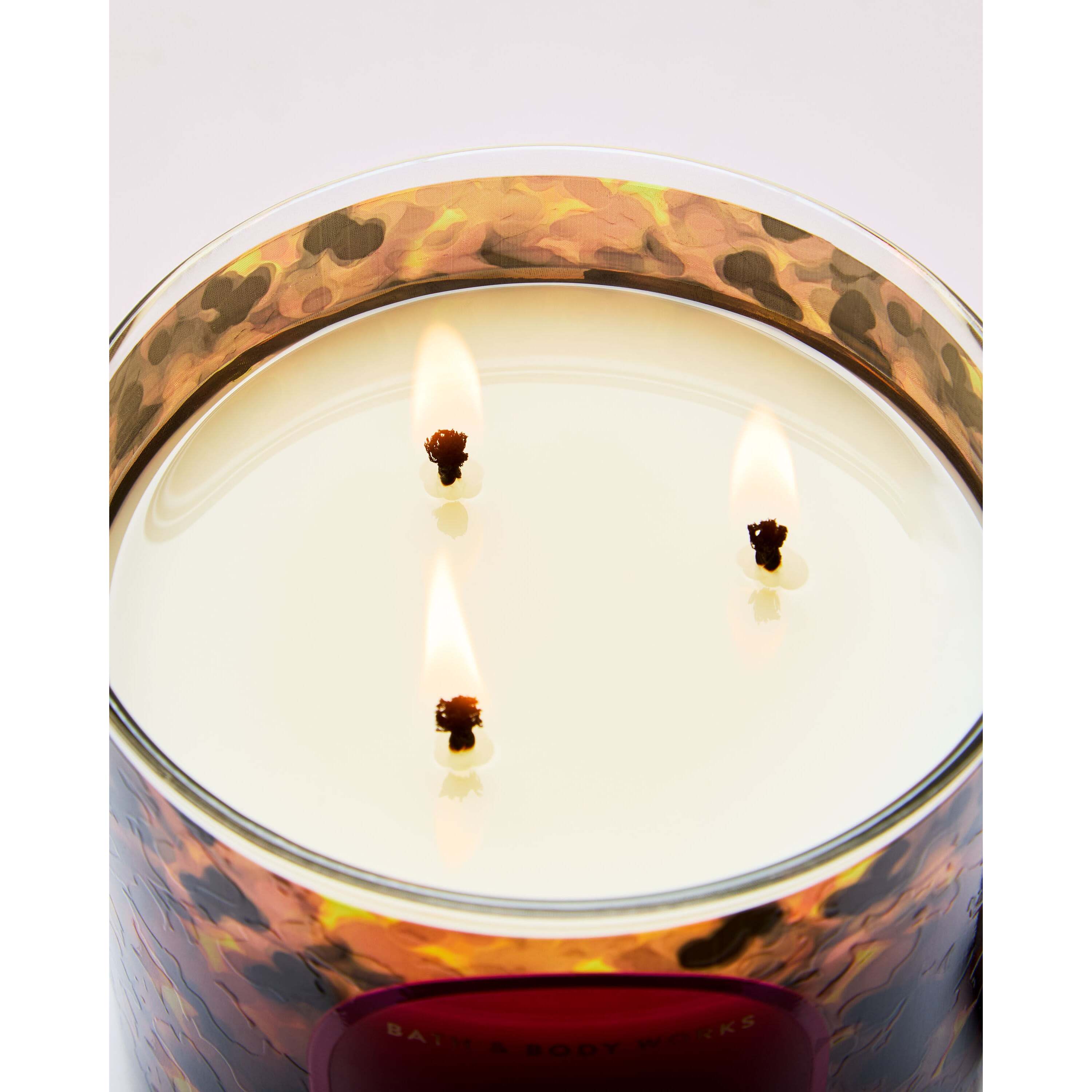 Mahogany Teakwood 3-Wick Candle - Image 5