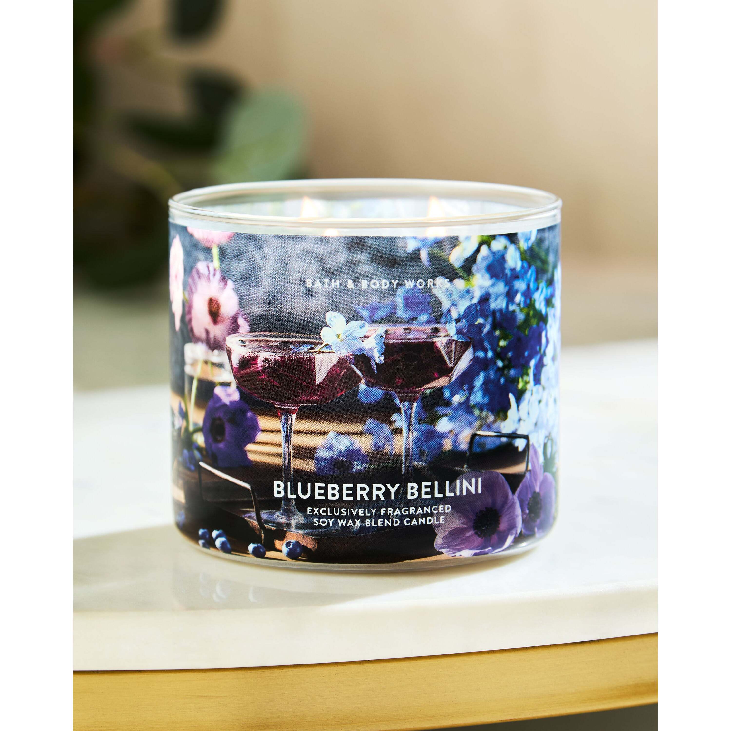 Blueberry Bellini 3-Wick Candle - Image 5