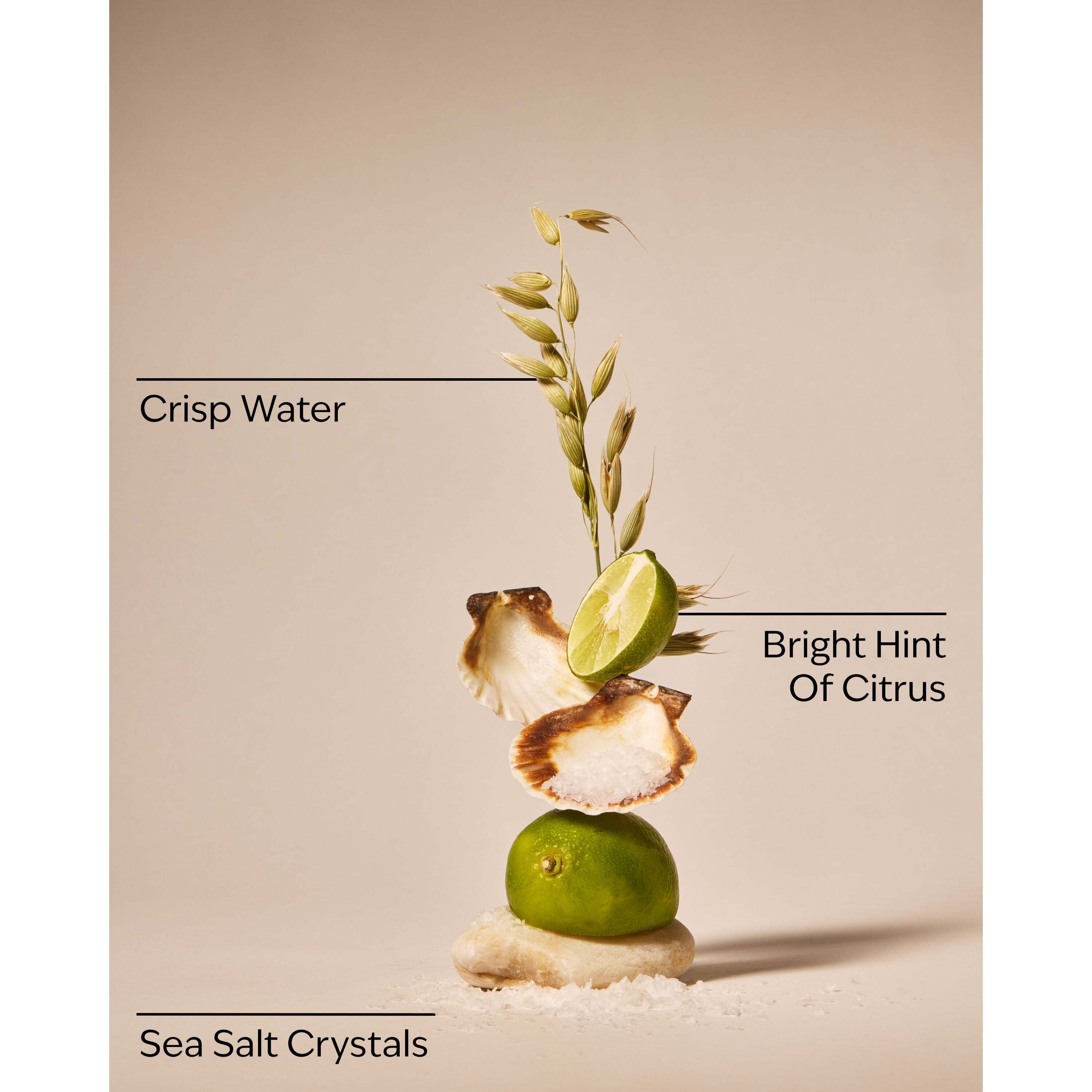 Fresh Water & Sea Salt 3-Wick Candle - Image 3
