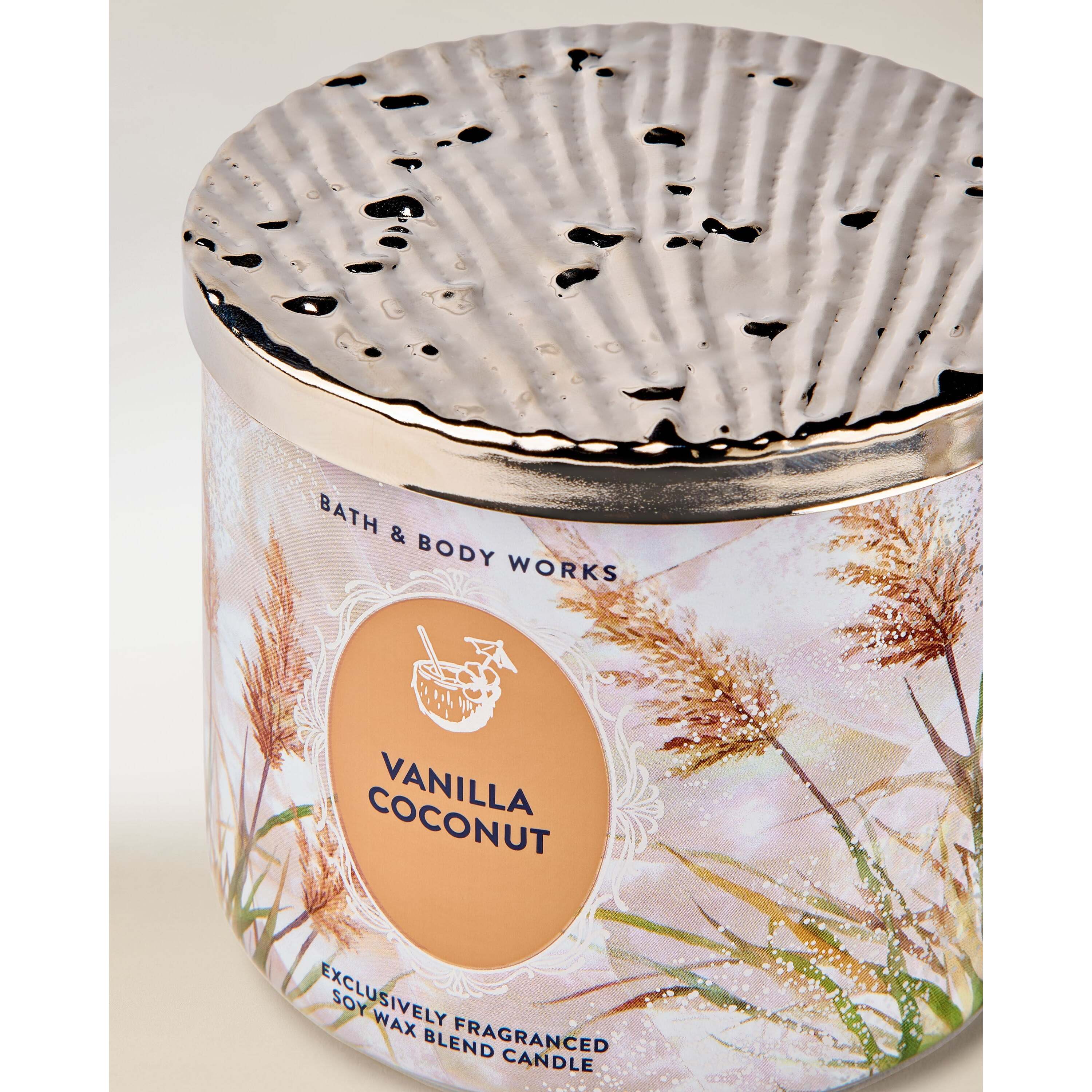 Vanilla Coconut 3-Wick Candle - Image 2
