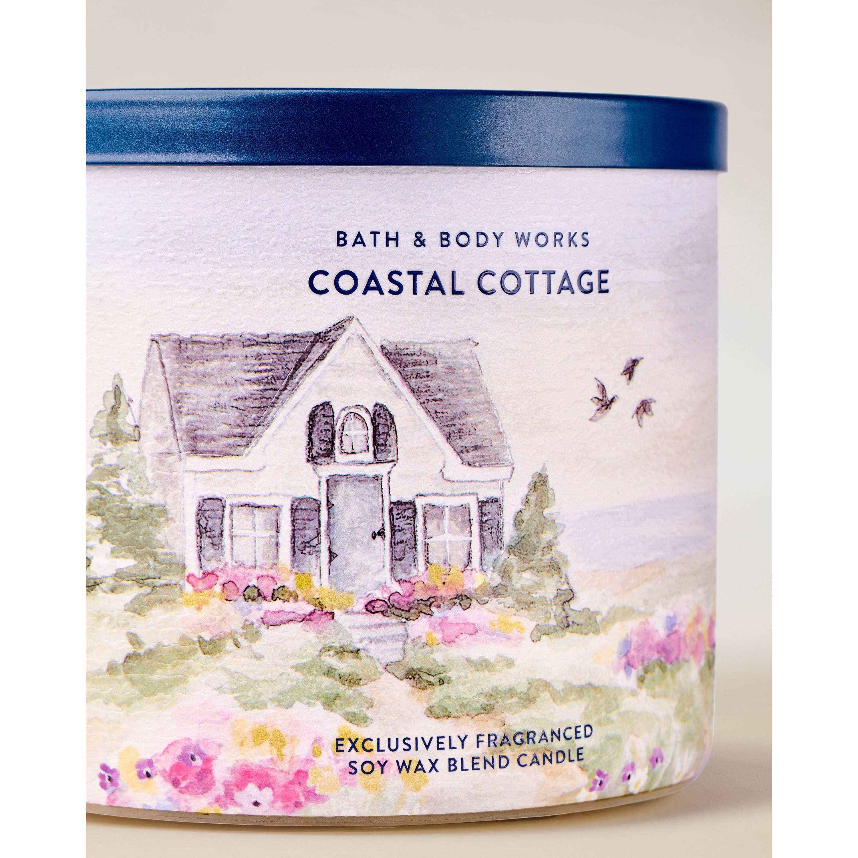 Coastal Cottage 3-Wick Candle - Image 2