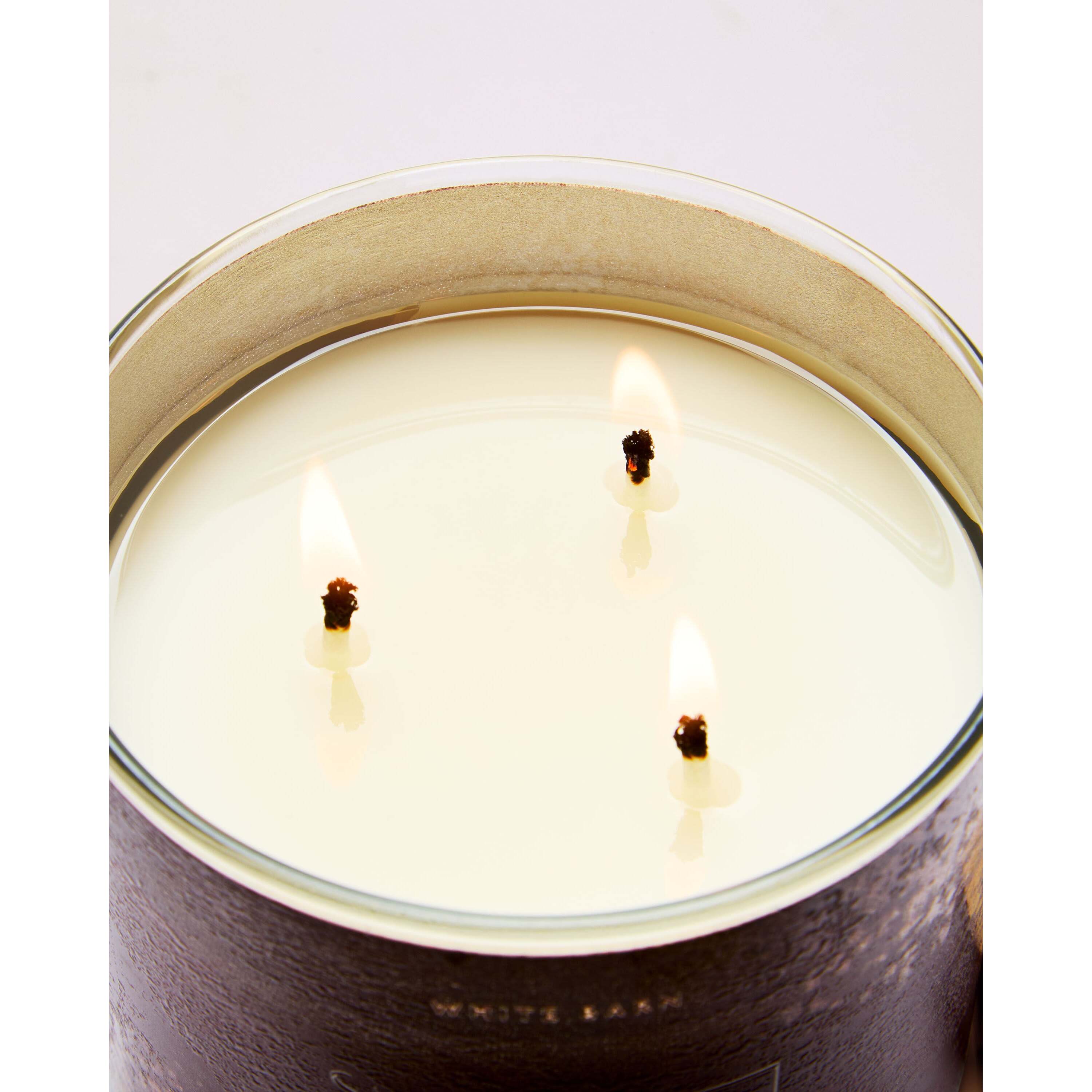 Mahogany Vanilla 3-Wick Candle - Image 4