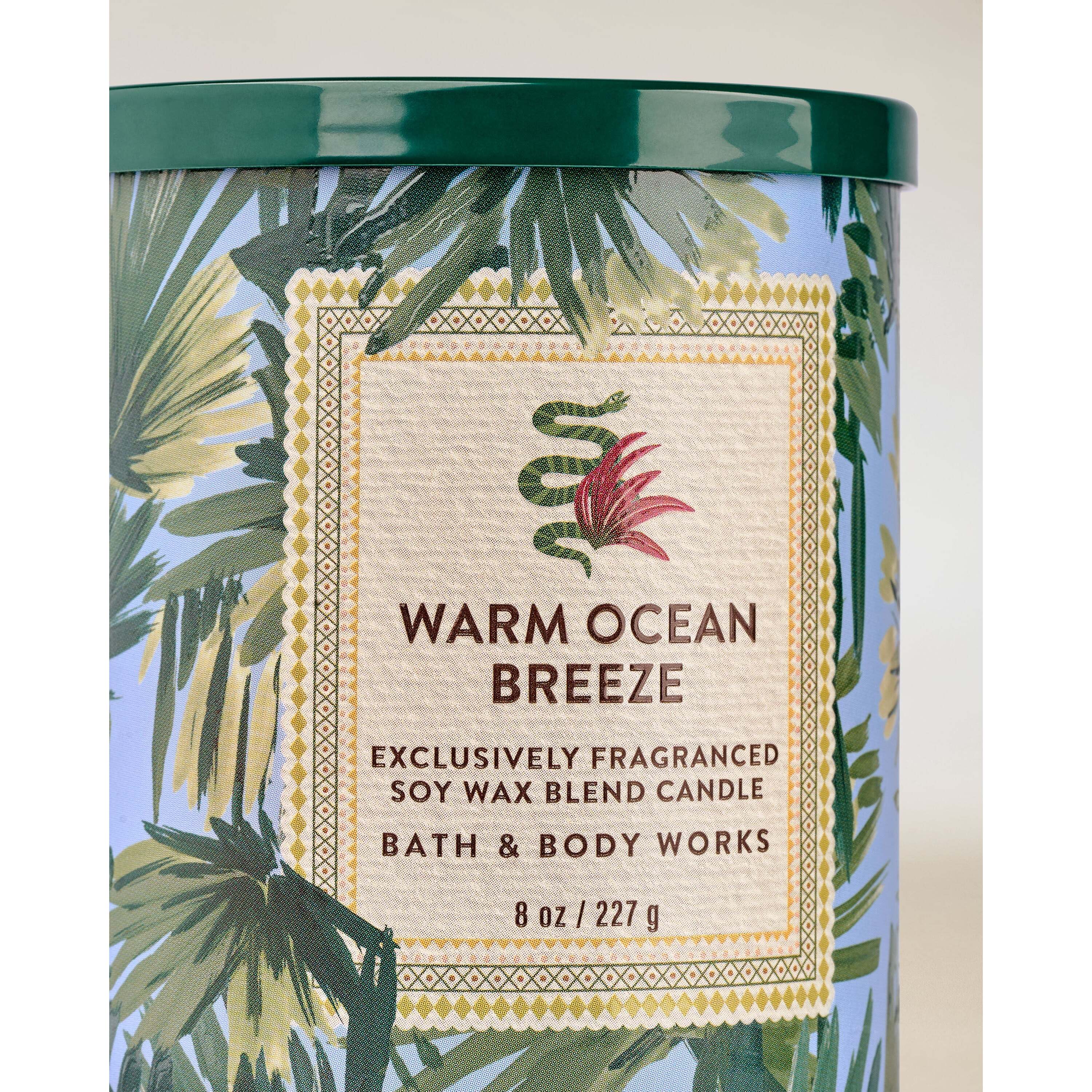 Warm Ocean Breeze Single Wick Candle - Image 2