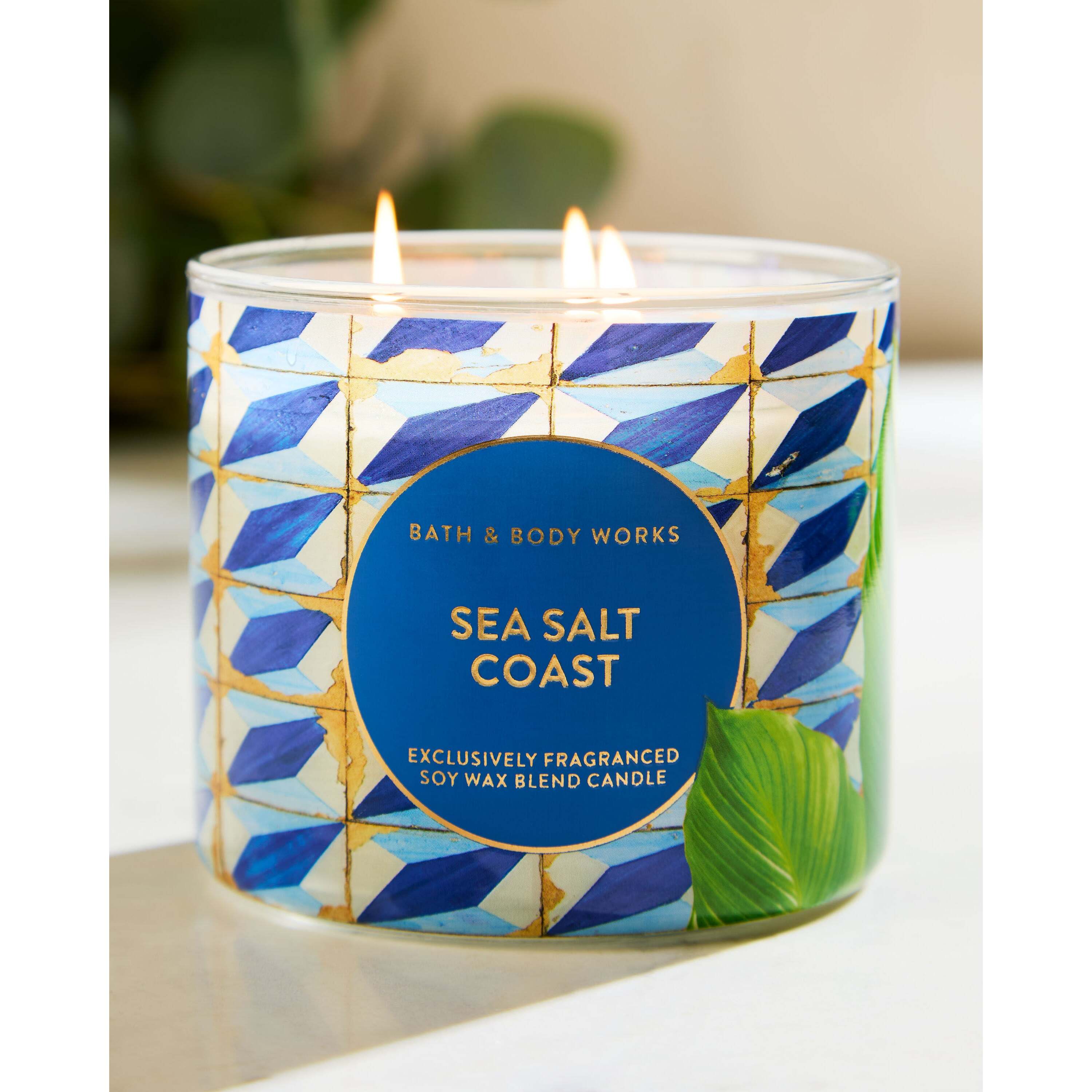 Sea Salt Coast 3-Wick Candle - Image 6
