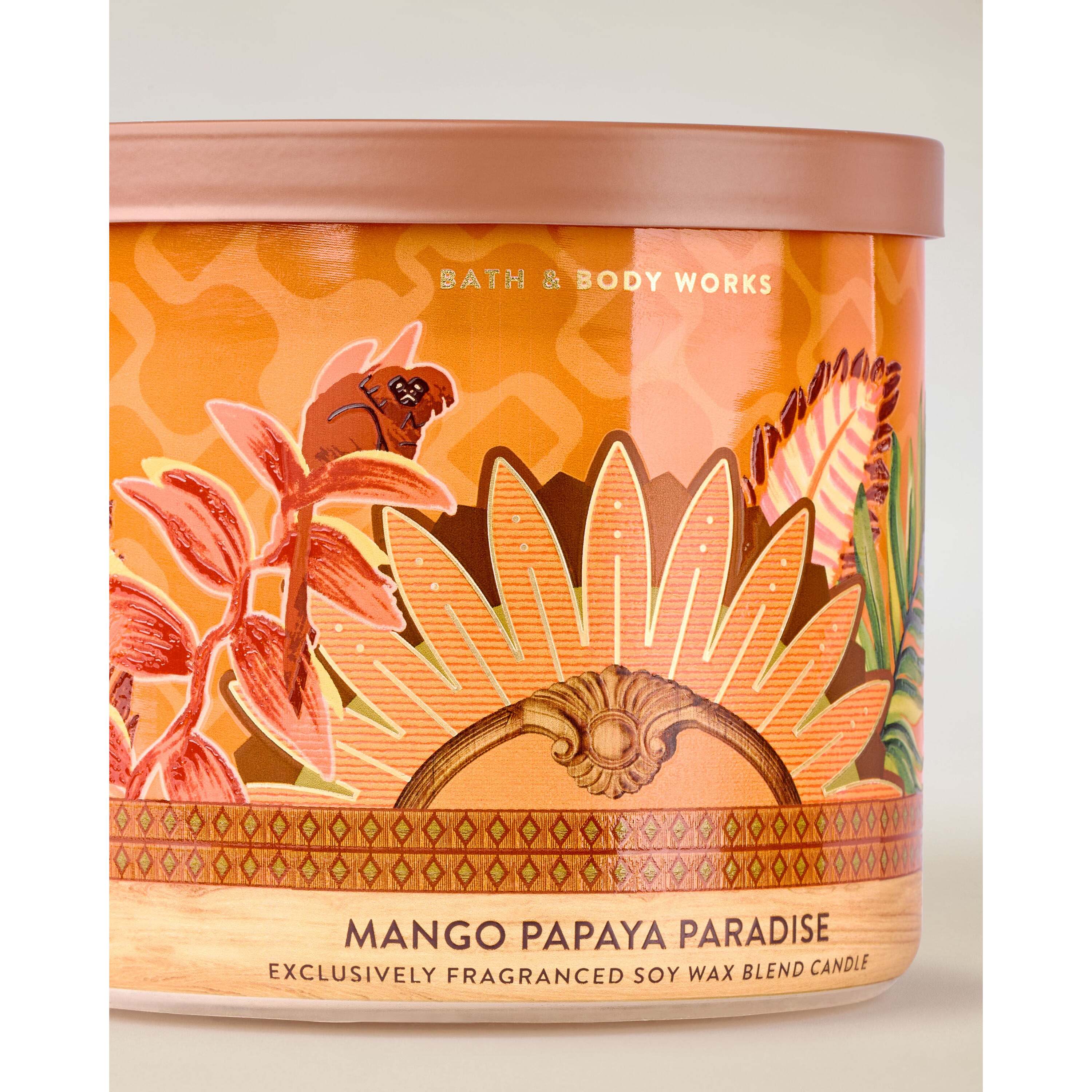 Mango Papaya Paradise 3-Wick Candle - Image 2